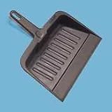 RUBBERMAID / RUB2005CHA / Heavy-Duty Polypropylene Dustpan, 12-1/2 Wide, Charcoal / Sold as 1 EA