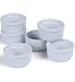 Progressive International Porcelain Stacking Ramekins