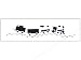 StenSource Stencil Little Train Border