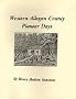 Western Allegan County pioneer days