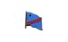 Pin's (épinglette) Drapeau République démocratique du Congo - 2 x 2 cm