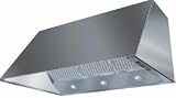 Review Faber  / Faber Professional Collection 6059892 Pro Magnum Wall Mount Canopy Range Hood with Internal Blower, 3 Speed Control, Halogen Lights and Convertible to Recirculating: 48 in. Width, 1200 CFM