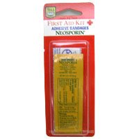 HealthPersonalCare: First Aid Kit Adhesive Bandages   5 Bandages & Neosporin     6 Ea