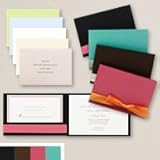 IMAGE OF Stylish Wrap Wedding Invitation