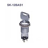 NKKスイッチズ ねじ取付け形キーロックスイッチ ON－ON SK-12BAS1