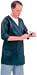 Made in USA 725-PCW-XL 8oz Cttn/Poly Wht Xlg Wrap Around Smock