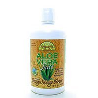 Unflavored Aloe Vera Juice(Certified Organic) 32 oz ( Multi-Pack)