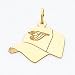 14K Toronto Blue Jays Lg Baseball Cap Charm