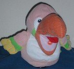 Musical Puppets - 10 Inch Hand Puppets - Parrot