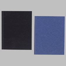 Rediform Business Notebook with Cover, College Rule, 9.25 x 7.25 Inches, Blue, 192 Page Pad (A982)