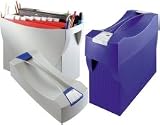 Produkt-Bild: HAN H&auml;ngebox Swing mit Deckel/1901-14 397x154x347mm blau Kunststoff