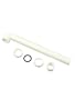 Danco 94014 1-1/2-by-15-Inch Waste Arm, Slip-Joint, PVC