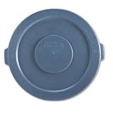 Rubbermaid(R) Round Brute(R) Container Lid, Gray