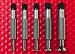 Starrett S830fz 5pc Set W/cse Starrett Small Hole Gage