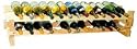 Wine Cellar Innovations - CPS13 - 26 Bottle Scallop Wine Rack - Country Pine -