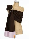 Espresso Blush Linen Sling