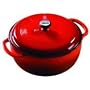 Lodge Color Enameled Cast-Iron 6-Quart Dutch Oven, Island Spice