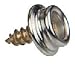 C.R. LAURENCE AV9814 CRL Nickel on Brass Clinch With Phillips Head Wood Screw Upholst...