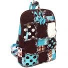 Quilt Patchwork Backpack Purse