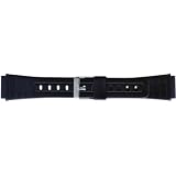 Voguestrap TX1852 Allstrap 18mm Black Regular-Length Fits Casio and Other Sport Watchband