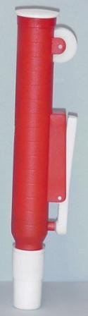 PIPETTE PUMP 25ml, Red