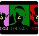 VUTTOO Large Mouse pad - Triforce The Legend Of Zelda 23489 High Quality Durable Mousepad Non-Slippery Rubber Gaming Mouse Pad