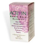Natrol ActiVin, Grape Seed Extract, 50 mg, Tablets - 120 count