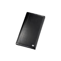 Sigel VZ204 Visitenkarten-Ringbuch, Leder Torino, schwarz, mit 20 Sichth�llen, Register A-Z, 4-Ring-Mechanik, Nappaleder, f�r bis zu 160 Karten (max. 90x58 mm), 1 ST