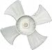 92-98 HONDA CIVIC A/C CONDENSER FAN BLADE (1992 92 1993 93 1994 94 1995 95 1996 96 1997 97 1998 98) H190502 80152SR3013 Image
