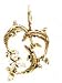 Jewelry : Charm 14kt Gold Dolphin - PD6730