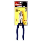21TWYR11EDL. SL160  GreatNeck E7C 7 Inch Electrical Pliers Carded