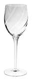 Luigi Bormioli Canaletto 9-Ounce Optic Wine Glasses,  Set of 4