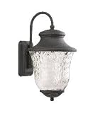 1L Outdoor Lantern Black