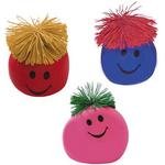 Toysmith - MOODY FACE BALLS - Sold Individually - Colors may Vary