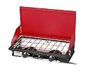 Camping Stoves & Cookers - Camp Chef DJ-60T Weekender Portable Gas Camp Stove 2 Burner Cooking System - Red - 60k BTU