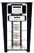 Kitchen & Housewares : BDI Vector 9522 Black 6 Shelf Audio Tower