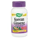 Nature's Way Standardized Korean Ginseng, Capsules 60ea