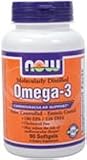 Molecularly Distilled Omega-3 90 SoftGel - NOW Foods ( Fast Shipping )