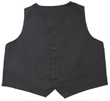F41L Male Fitted Vest (Extended) (Black) 2XL (1/Order)