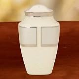 Review Lenox 6338016 / Lenox Ivory Frost Platinum Banded Square Pepper Shaker