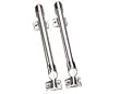 Highland 1002800 11 Silver Grab Handle - 2 Piece