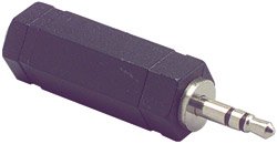 Electronics: 2.5mm Stereo Jack To 3.5mm Stereo Plug Adapter