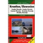 Croatia and Slovenia: Road Atlas