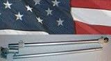 Spinning Flagpole 3x5 U.S. USA American Flag Kit - SALE PRICED!