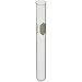 Kimble Kimax 45048-18150 KG-33 Borosilicate Glass 28mL Culture Tube, with Marking Spot, Clear (Pack of 72)