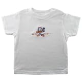  : Garfield G031-LA3 7T Garfield What's Shakin' Toddler Tee - White - 7T