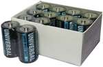 Universal Battery Super Heavy-Duty Battery Value Box - C (24 Pack)