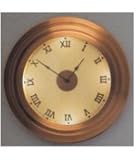 Arroyo Craftsman C220-M2-GW-S Berkeley 4 Light Clock in Slate with Gold White Iridescent glass