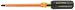 Klein 603-4-INS Insulated No.2 Phillips Tip Screwdriver, Black