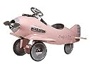 American-retro Pretty In Pink Pedal Airplane